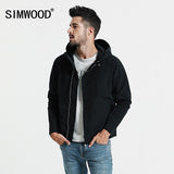 SIMWOOD 2020 spring  New Jacket Men Slim Fit Jackets Men Windbreaker Casual Coats Outerwear Plus Size Brand Clothing JK017005