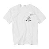 SIMWOOD 2020 summer new carton print t shirt men 100% cotton high quality tops plus size tshirt brand clothing 190244