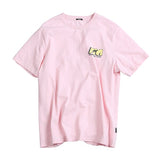 SIMWOOD 2020 summer new print letter t-shirt men fashion t shirt 100% cotton brand clothing high qulaity top  190151