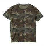 SIMWOOD 2020 summer new camouflage t shirt men ripped detail Skulls pattern t-shirt fashion Military style hip hop tshirt 190306