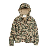 SIMWOOD 2020 spring Winter New Camouflage Half Zip Pullover Jacket Men Hooded streetwear Cotton Hip Hop Military Coats 190394